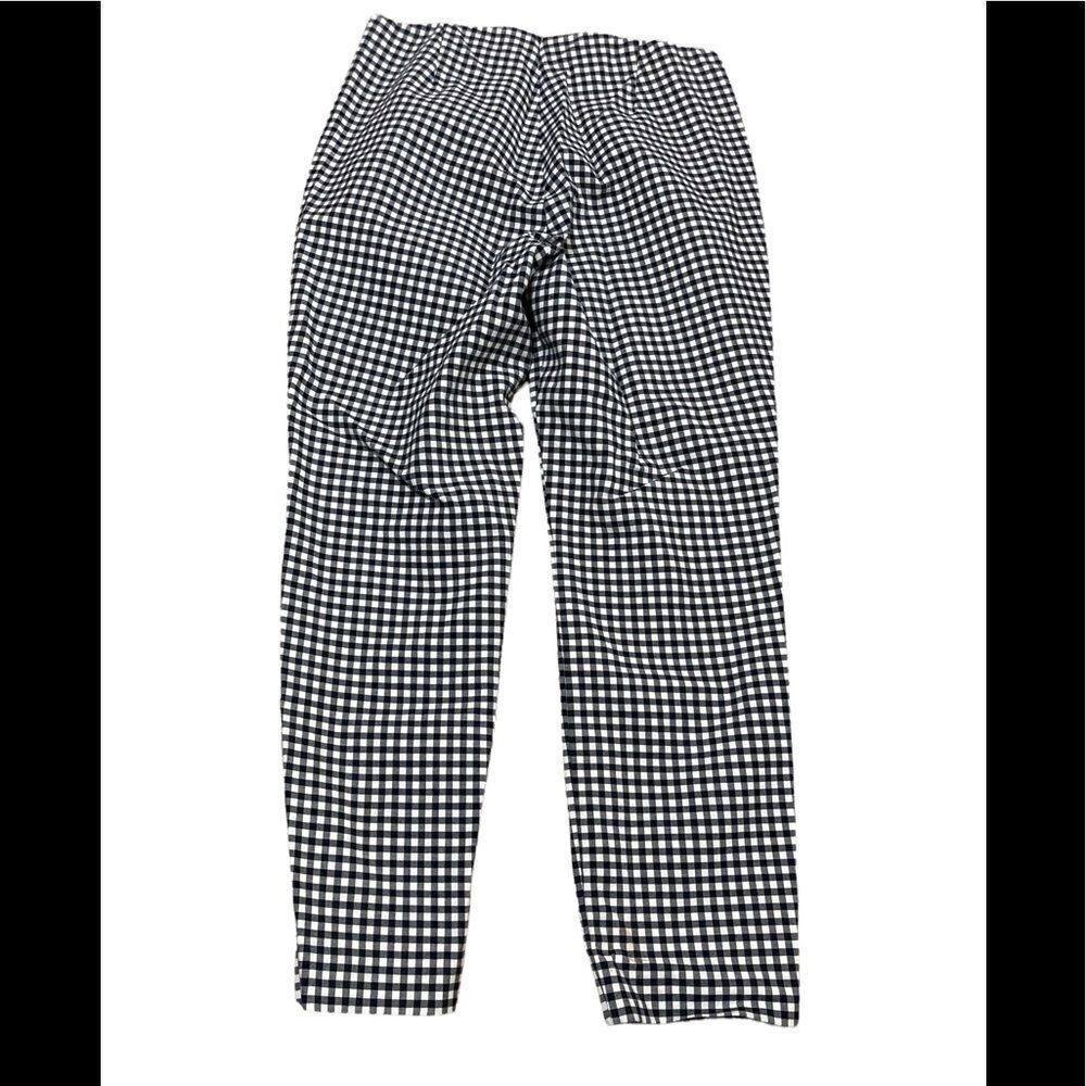 Rag and bone black and white checked black pants size 12 - Picture 3 of 9